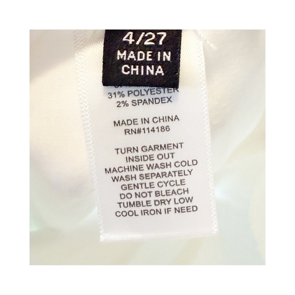 Frye Cropped White Jeans, size 4 - Picture 8 of 8